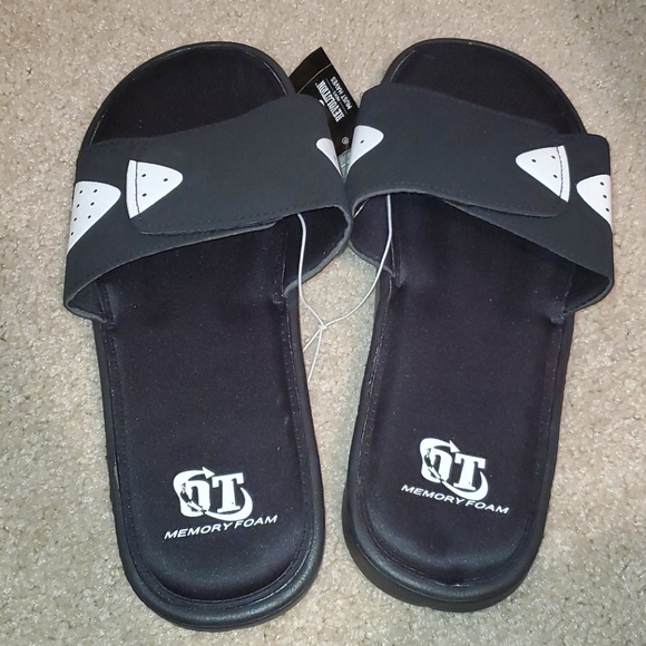 memory foam sandals mens